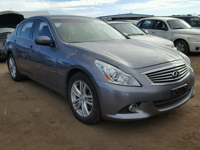 JN1CV6AR5DM353589 - 2013 INFINITI G37 CHARCOAL photo 1