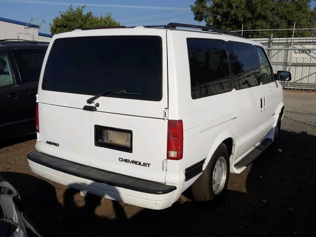 1GNDM19WX1B101109 - 2001 CHEVROLET ASTRO WHITE photo 4