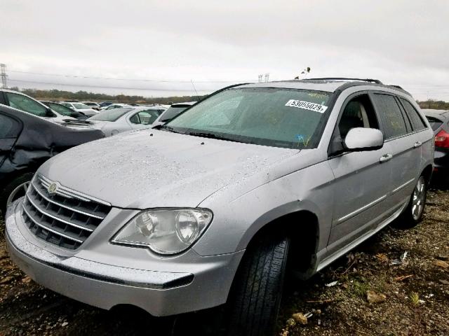 2A8GM78X38R615973 - 2008 CHRYSLER PACIFICA L SILVER photo 2