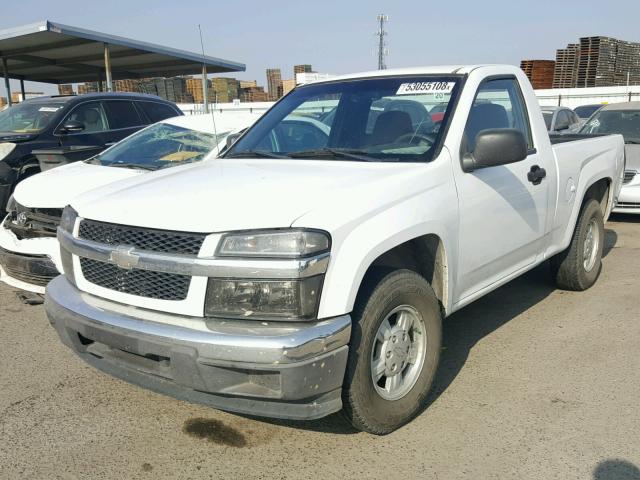 1GCCS148958173053 - 2005 CHEVROLET COLORADO WHITE photo 2