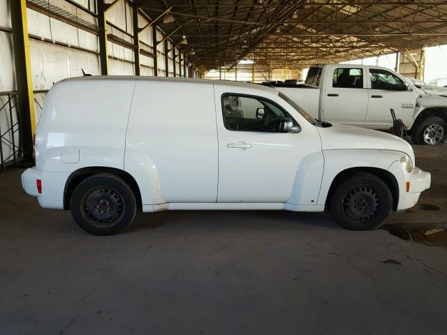 3GCDA15DX8S528701 - 2008 CHEVROLET HHR PANEL WHITE photo 9