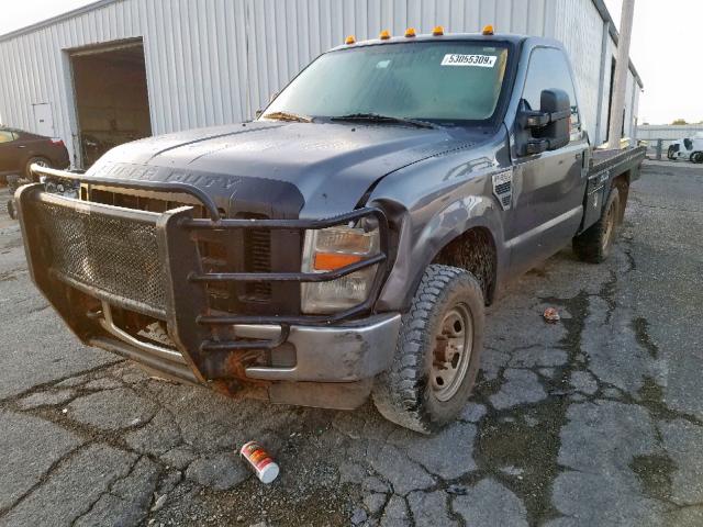 1FTSF2BY4AEA60941 - 2010 FORD F250 SUPER SILVER photo 2