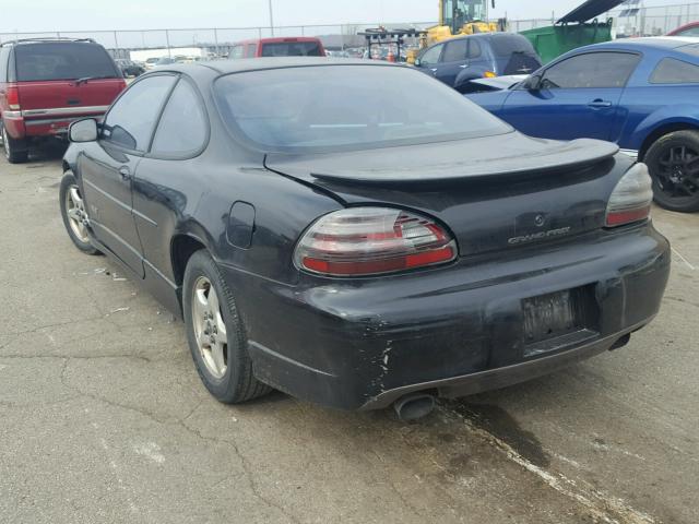 1G2WR1218XF250223 - 1999 PONTIAC GRAND PRIX Սև լուսանկար 3