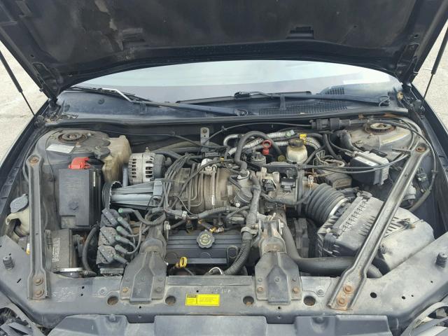 1G2WR1218XF250223 - 1999 PONTIAC GRAND PRIX Սև լուսանկար 7