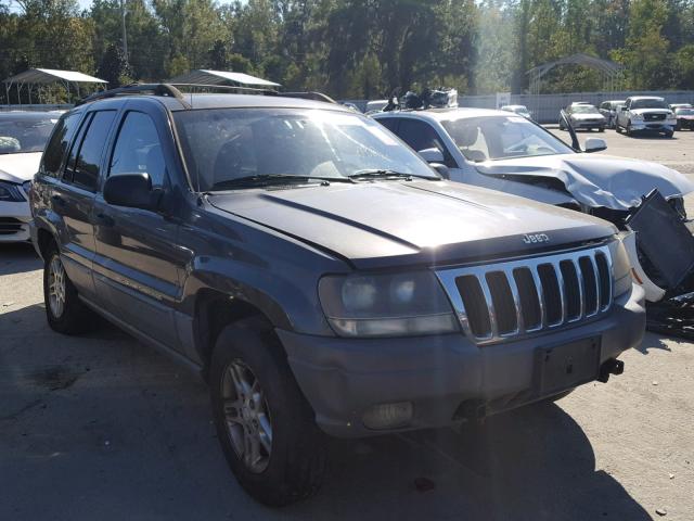 1J4GW48S72C315786 - 2002 JEEP GRAND CHER GRAY photo 1