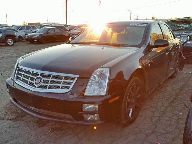 1G6DC67A260215854 - 2006 CADILLAC STS BLACK photo 2