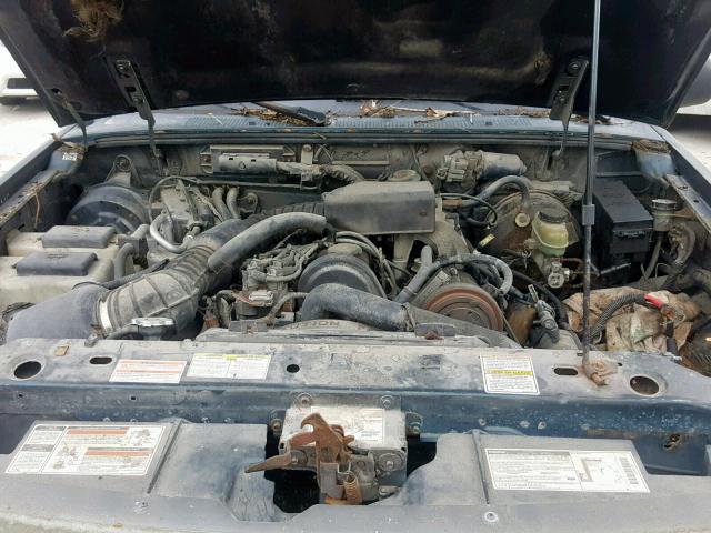 4F4CR12A3VTM15406 - 1997 MAZDA B2300 GREEN photo 7