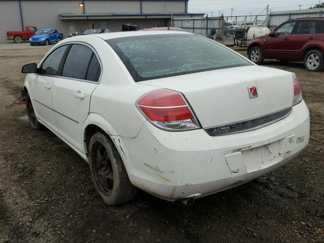 1G8ZS57B98F286200 - 2008 SATURN AURA XE WHITE photo 3