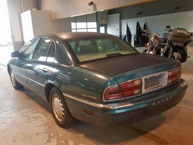 1G4CW52K8W4649419 - 1998 BUICK PARK AVENU GREEN photo 3