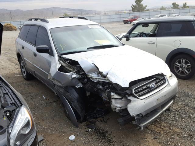 4S4BP61C276344027 - 2007 SUBARU LEGACY OUT SILVER photo 1