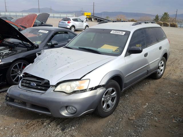 4S4BP61C276344027 - 2007 SUBARU LEGACY OUT SILVER photo 2