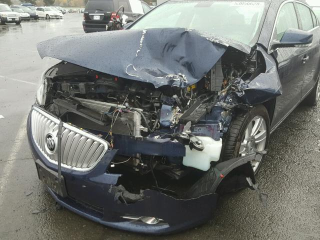 1G4GC5GD1BF229813 - 2011 BUICK LACROSSE C BLUE photo 9