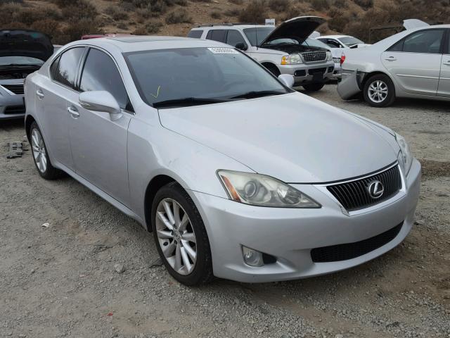 JTHCK262392028385 - 2009 LEXUS IS 250 GRAY photo 1