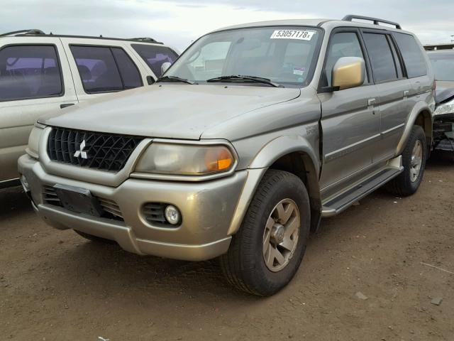 JA4MT41R22J065243 - 2002 MITSUBISHI MONTERO SP GOLD photo 2