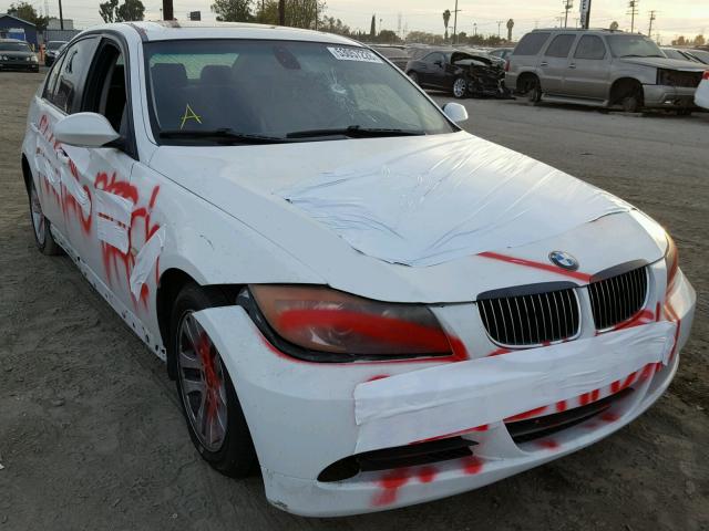 WBAVB17556NK38586 - 2006 BMW 325 I AUTO WHITE photo 1