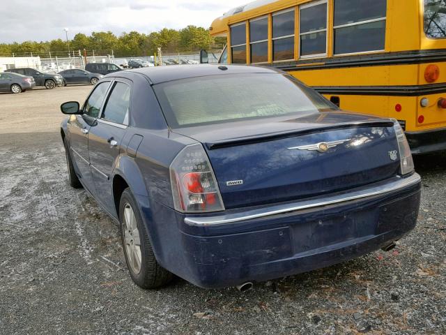 2C3LK63H66H133320 - 2006 CHRYSLER 300C BLUE photo 3