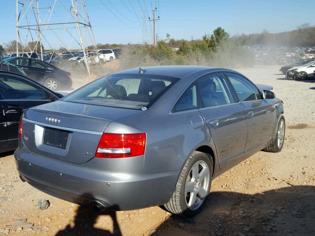 WAUAH74F28N046770 - 2008 AUDI A6 3.2 SILVER photo 4