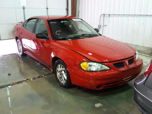 1G2NF52E23C312709 - 2003 PONTIAC GRAND AM S RED photo 1