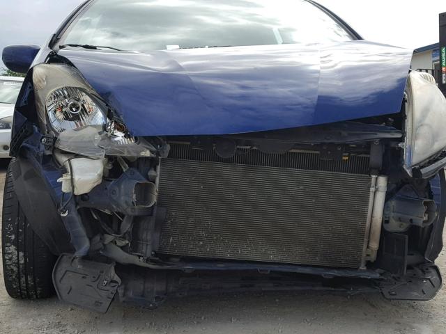 JHMGE8H33DC035650 - 2013 HONDA FIT BLUE photo 9