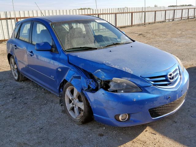 JM1BK143561437041 - 2006 MAZDA 3 HATCHBAC BLUE photo 1