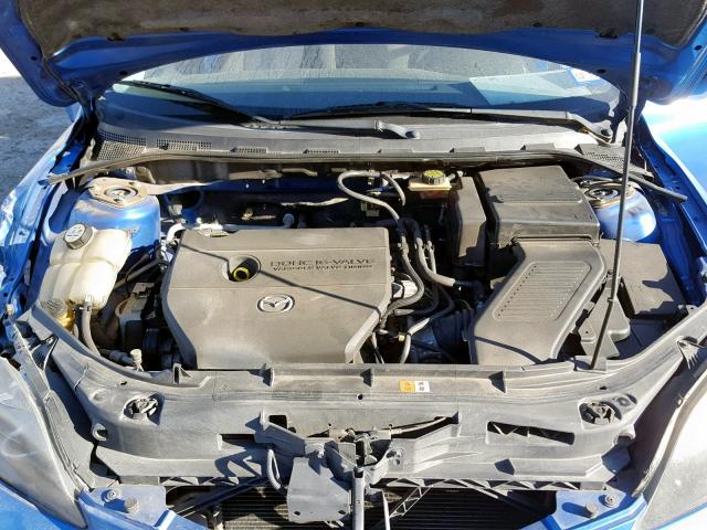 JM1BK143561437041 - 2006 MAZDA 3 HATCHBAC BLUE photo 7