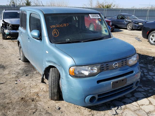 JN8AZ2KRXBT206787 - 2011 NISSAN CUBE BASE BLUE photo 1