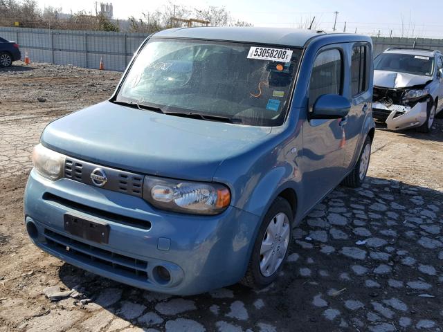 JN8AZ2KRXBT206787 - 2011 NISSAN CUBE BASE BLUE photo 2