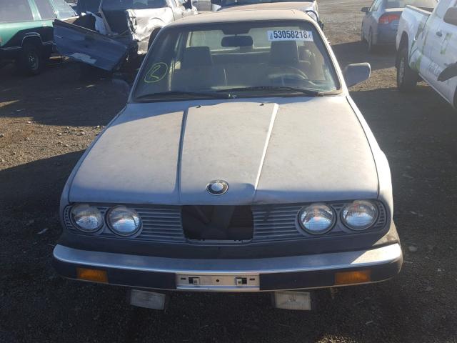 WBAAE540XG0987453 - 1986 BMW 325 E SILVER photo 9