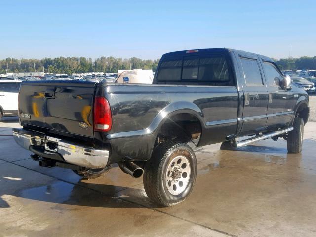 1FTWW31P96EA78195 - 2006 FORD F350 SRW S BLACK photo 4