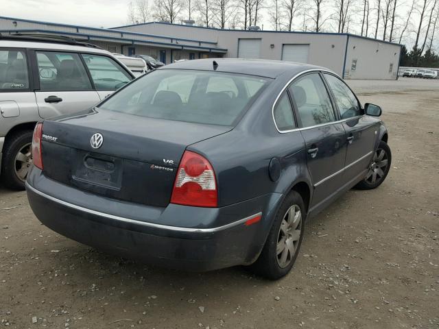 WVWTH63B23P433837 - 2003 VOLKSWAGEN PASSAT GLX 蓝色 照片 4
