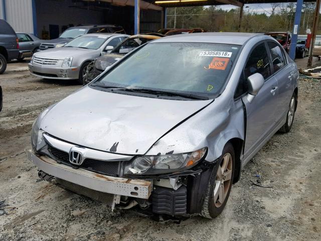 19XFA1F61AE083553 - 2010 HONDA CIVIC SILVER photo 2