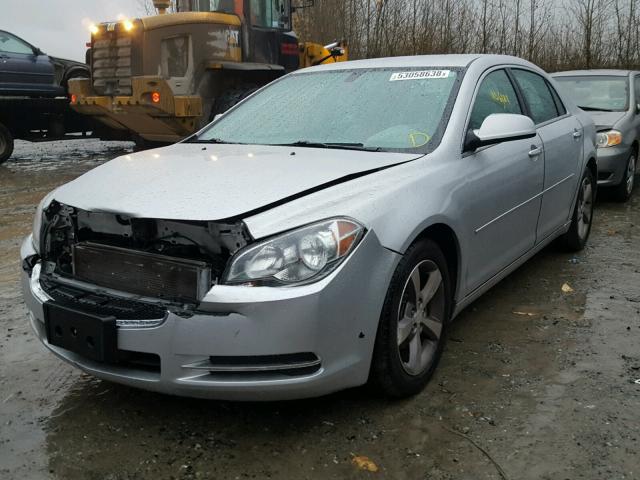 1G1ZD5E09CF383836 - 2012 CHEVROLET MALIBU 2LT SILVER photo 2