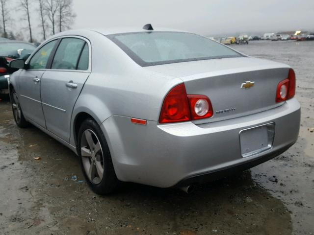 1G1ZD5E09CF383836 - 2012 CHEVROLET MALIBU 2LT SILVER photo 3