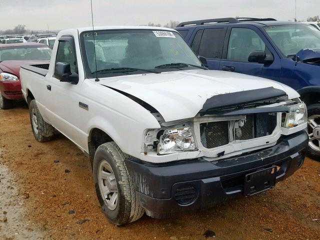 1FTKR1ADXAPA26426 - 2010 FORD RANGER WHITE photo 1