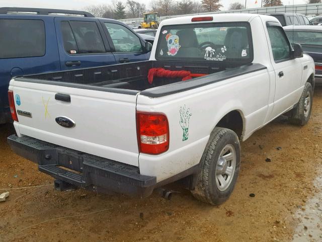 1FTKR1ADXAPA26426 - 2010 FORD RANGER WHITE photo 4