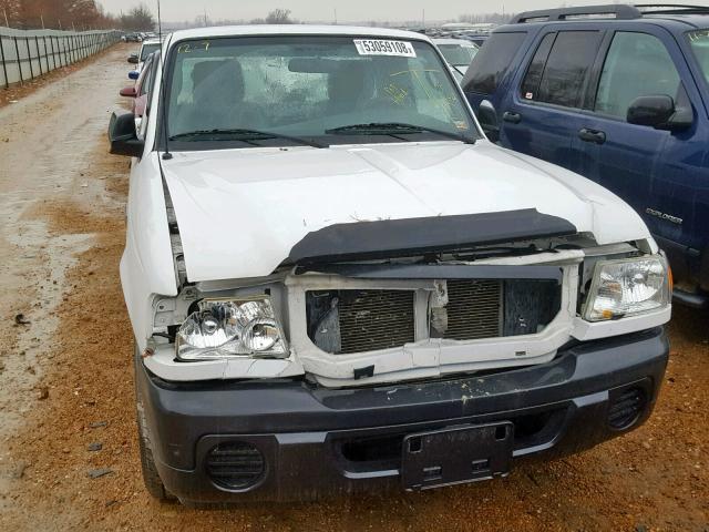 1FTKR1ADXAPA26426 - 2010 FORD RANGER WHITE photo 9