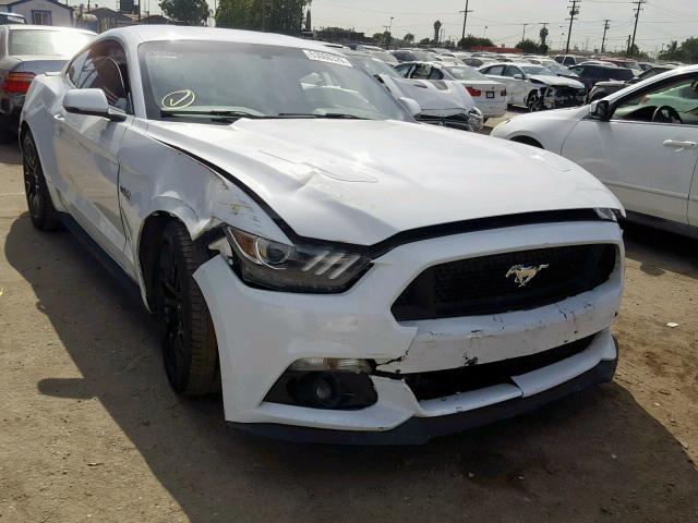 1FA6P8CF8H5257514 - 2017 FORD MUSTANG GT WHITE photo 1