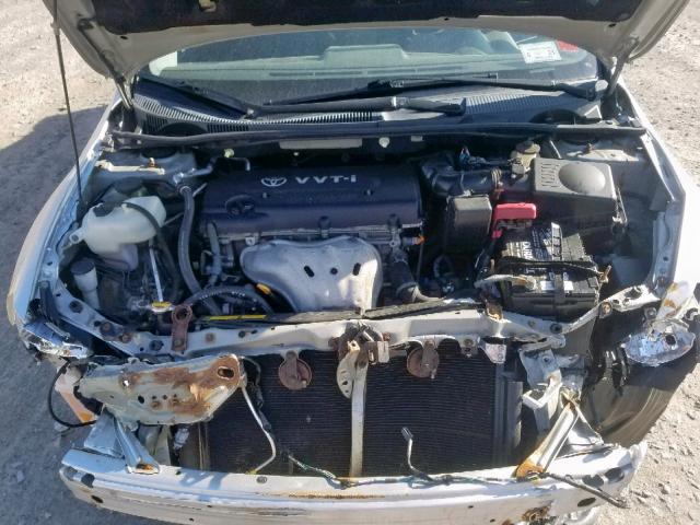 JTKDE177670159586 - 2007 TOYOTA SCION TC ვერცხლისფერი ფოტო 7