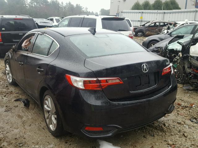 19UDE2F76GA012209 - 2016 ACURA ILX PREMIU BLACK photo 3