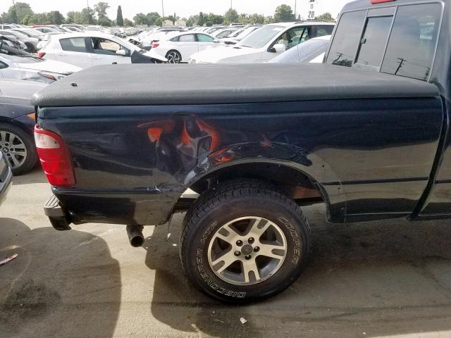 1FTYR14U64PB25965 - 2004 FORD RANGER SUP BLACK photo 9