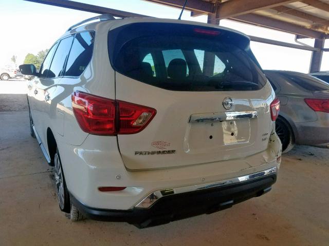 5N1DR2MM0HC666264 - 2017 NISSAN PATHFINDER WHITE photo 3