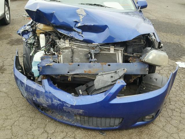 1YVHP80D465M57867 - 2006 MAZDA 6 S BLUE photo 9