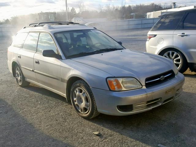 4S3BH635527305435 - 2002 SUBARU LEGACY L SILVER photo 1