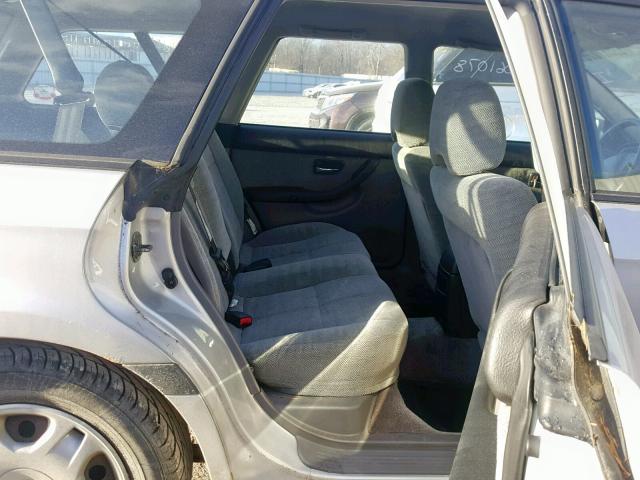 4S3BH635527305435 - 2002 SUBARU LEGACY L SILVER photo 6