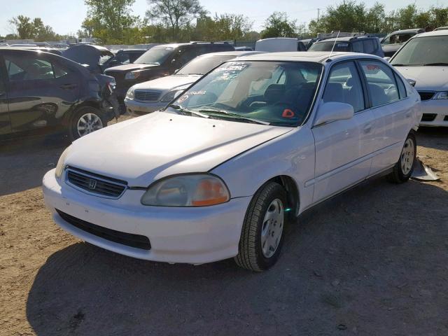 2HGEJ8641TH556542 - 1996 HONDA CIVIC EX WHITE photo 2