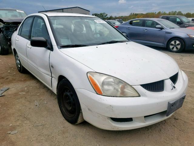 JA3AJ26E34U014276 - 2004 MITSUBISHI LANCER ES WHITE photo 1