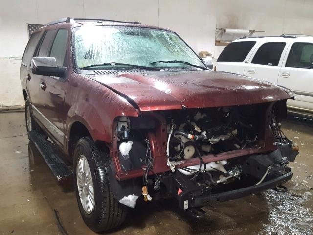 5LMJJ2J5XAEJ10221 - 2010 LINCOLN NAVIGATOR 勃艮第红 照片 1