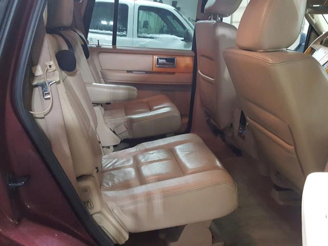 5LMJJ2J5XAEJ10221 - 2010 LINCOLN NAVIGATOR 勃艮第红 照片 6