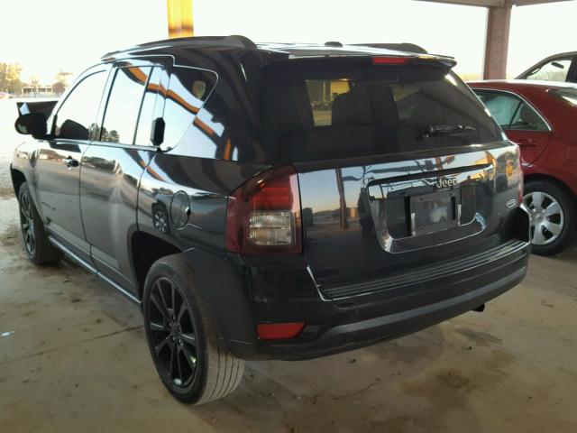 1C4NJCBA4ED674419 - 2014 JEEP COMPASS SP BLACK photo 3