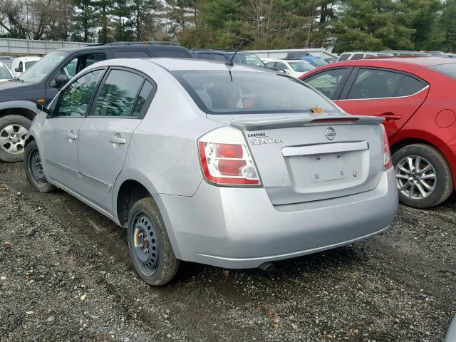 3N1AB6AP2CL667868 - 2012 NISSAN SENTRA 2.0 SILVER photo 3